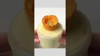 Fluffy Butter Fizz Slime ASMR | #shorts