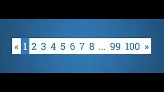 HTML CSS & JavaScript Tutorial For Beginners Part 27 : Pagination