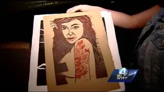 Art rejected from show; young artist now getting nationwide support