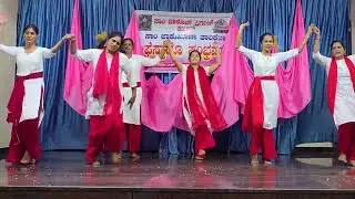 Dance by girls and womens for titular feast celebration at St  Jacob Church Kateel 27 7 2025