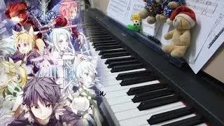 Sword Art Online II op2 - Courage Piano arr.EgOistHiuMan HQ