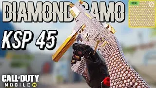 UNLOCKING DIAMOND CAMO FOR THE KSP 45 (Burst SMG) in COD MOBILE | SEASON 6 of CODM