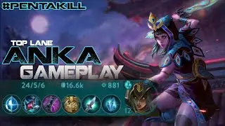 Pentakill Anka | Anka cp | top lane | vainglory5vs5 | vaingloryCE | gameplay
