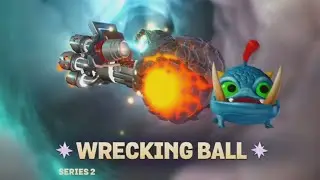 Skylanders Superchargers - S2 Wrecking Ball driving a Vehicle
