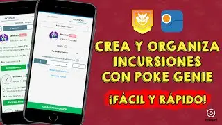 APP PARA HACER RAIDS POKEMON GO MUNDIALES 🌎😲 - Incursiones remotas y presenciales POKE GENIE