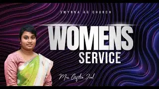 Live || Women's Service || Mrs. Giftlin Joel || 11.12.2025