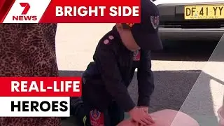 Future little firefighters get hands-on experience at Alexandria Fire Station | 7NEWS