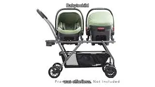 Обзор адаптера для автокресла Joovy Twin Roo+: действительно ли он облегчает путешествия с близне...