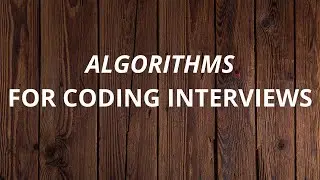 Important Topics for Coding Interview