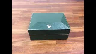 Authentic Rolex Vintage Coffin Watch Box + FREE SHIPPING