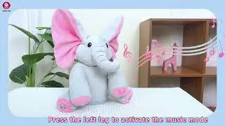 LeDingDong Peekaboo Elephant: Talks, Sings & Remote-Controlled&mdash;Baby Loves It! 🐘👶