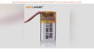 reading eyeglasses | 10pcs /Lot 3.7v lithium Li ion polymer rechargeable battery 401020 50mAh self
