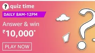 amazon quiz today answers live