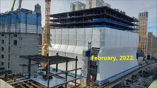 Detroit's Hudson's Site: 2022 Progress. Not A Construction Cam, Wide Angle View Of Entire Site.