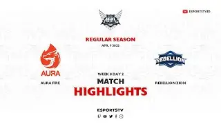 Aura Fire vs Rebellion Zion HIGHLIGHTS MPL ID S9 | AURA vs RBL ESPORTSTV