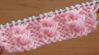 Прекрасный узор для вязания ♥️