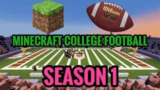 Minecraft College Football - Season 1 Highlights (Pig State, Ole Moo, Villager Tech)