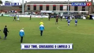 CRUSADERS 0 LINFIELD 4