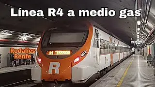 RODALIES RENFE. Enfado con el servicio de la R4, va a medio gas