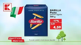 Oferta Kaufland din 27 iunie - 1 iulie : pecorino, salam și paste #kaufland #oferte #catalog