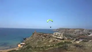 Malta beach flight