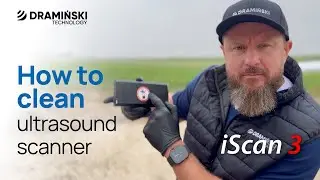 How to clean your veterinary ultrasound scanner? iScan 3 | Practical tips from the field