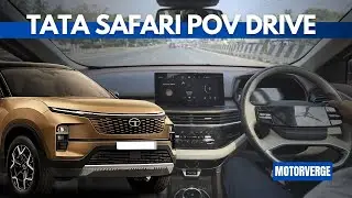 Tata Safari POV Drive | Real World Driving Experience | MotorVerge