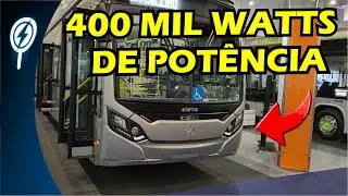 ONIBUS ELÉTRICO ABSURDO DA MERCEDES !!!