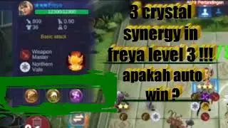 AUTO WIN . BUG FREYA ?,CRYSTAL (MM,ASSASIN,DRAGON ALTAR),magic chess _mobile legend.