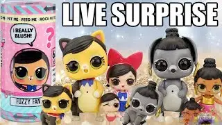 LOL Surprise INTERACTIVE LIVE PETS | L.O.L. Live Surprise Review | Bunny Hun + Fuzzy Fan Unboxing