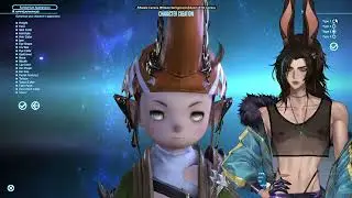 finishing our astro POTD run and becoming a lalafell....
