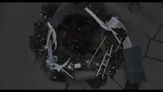 This is how it looks Okhtyrka after shelling City in sumy region, Ukraine