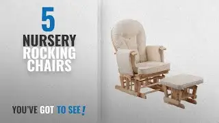 Top 10 Nursery Rocking Chairs [2018]: Kidzmotion Sereno Deluxe Maternity Nursing Gliding Chair