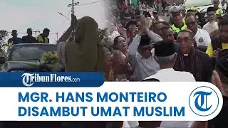 Uskup Larantuka Mgr. Hans Monteiro Disambut Umat Muslim dan Sambangi Makam Uskup Darius
