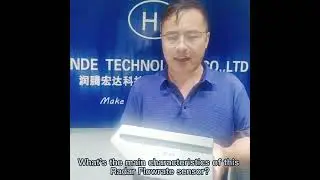 3 In 1 Radar Water Level 40 Meter Water Flow senso