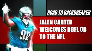 THE FIRST SACK IN EAGLES ROAD TO BACKBREAKER!!! - WELCOME TO THE NFL | Road to Backbreaker Clips