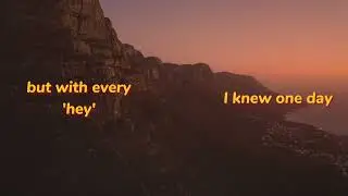 Million Signs - Josua M&uuml;ller (Lyric Video)
