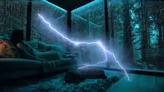 [No Mid Ads] Control Anxiety FAST with Calming RAIN Sounds for Instant Sleep & Deep Relaxation