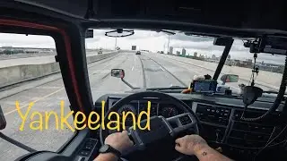 Northeast driving is a blast. Part 1/2 #trucking #truckingvlogs