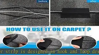 Cable Grip Floor Cable Cover Cords Cable Protector Cable Management Only for Commercial Office Carp