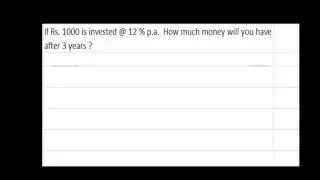 Cfp course-Time value of money on excel..Future