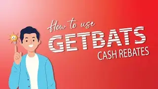 How to use GETBATS Instant Cash Rebates Tutorial  | Does it really work? | Shopping tips