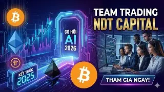 Bitcoin, ETH, Pi Network | 2025 Kh&eacute;p Lại &ndash; 2026 Bắt Đầu Cơ Hội ACE tham gia Team Trading NDT Capital
