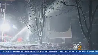Fire Destroys House In Cecil Township