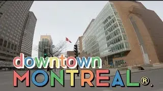 la ville de Montreal #Square-Victoria Oaci  Downtown montreal walking tour in square-victoria oaci.