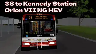 Roblox TTC Malvern Division | Route 38 to Kennedy Stn | Orion VII NG HEV