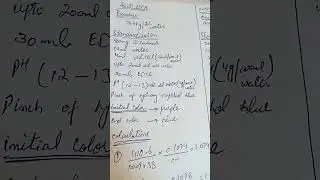 0.1M EDTA volumetric solution prepration|standardization|Calculation|USP method #chemistry