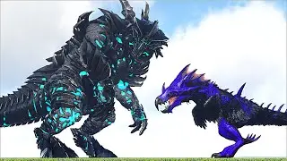 PIKKON THE REVENGE COLOSSUS VS NOVA THE DESTROYER BOSS (ARK SURVIVAL EVOLVED DEADLY BATTLE TITANS)