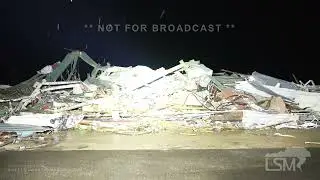 3-24-2023 Rolling Fork, MS Tornado completely destroys town