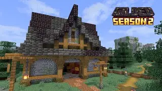 Building a Wood Shop - Gilded S2 EP 10 - Minecraft SMP
